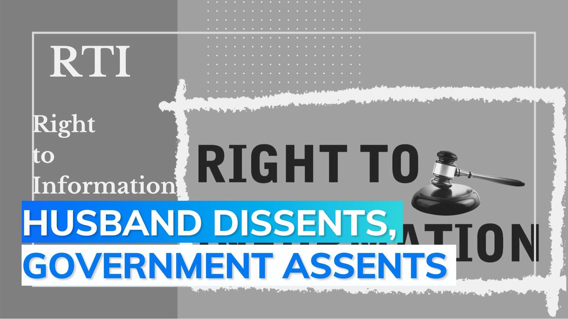 Here's how a UP woman used RTI to seek husband's income details 