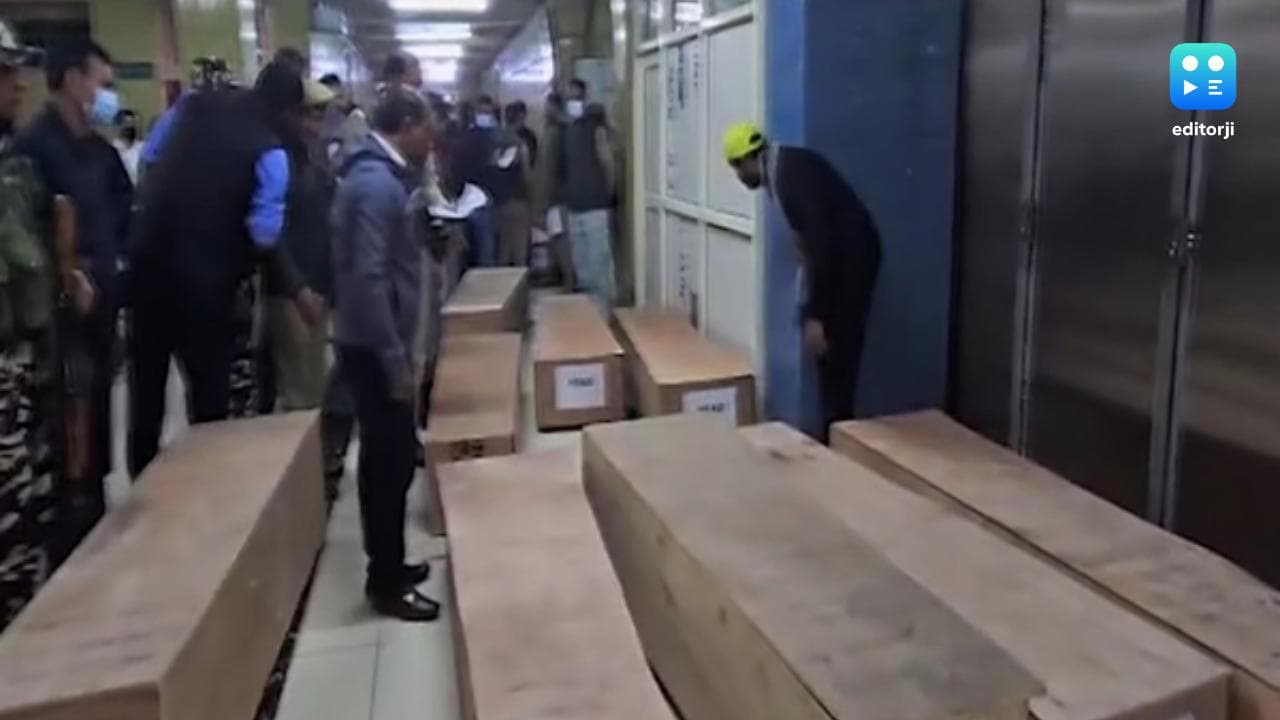 Pahalgam terror attack: Victims' coffins arrive at Srinagar airport as nation mourns