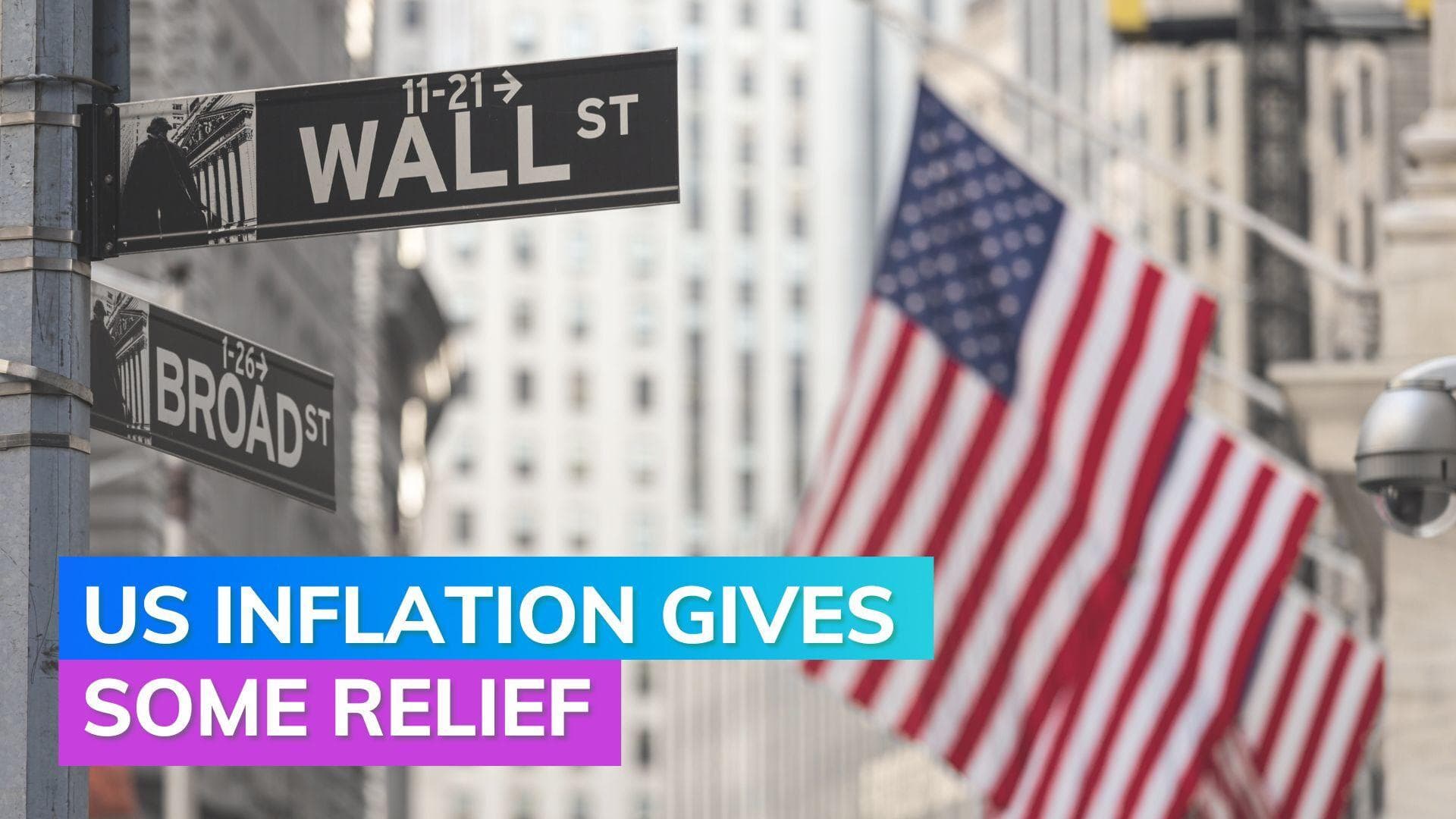 Stocks rally, dollar slumps as US inflation eases