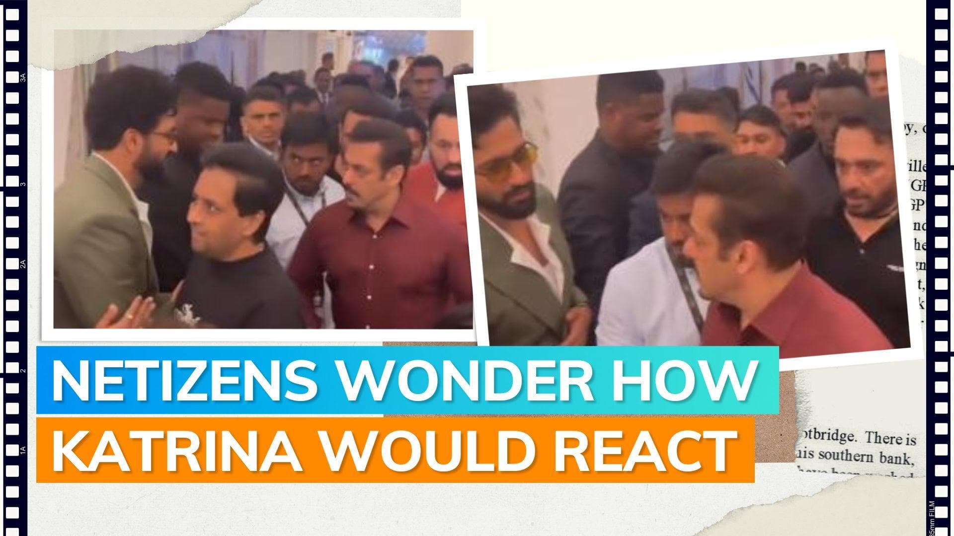 IIFA 2023 event: Fans shocked to see Salman Khan’s security block Vicky Kaushal from meeting him; watch