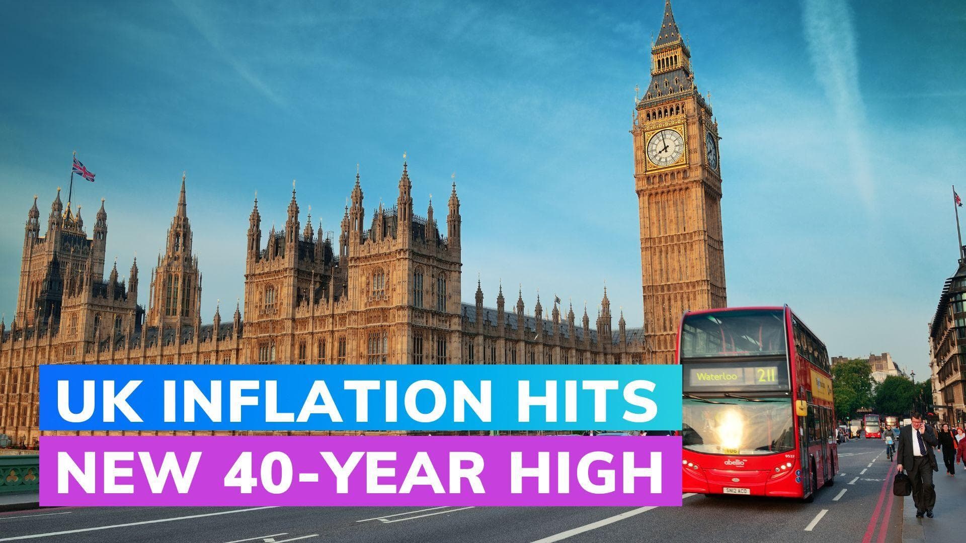 UK inflation rises to 41-year high at 11.1%