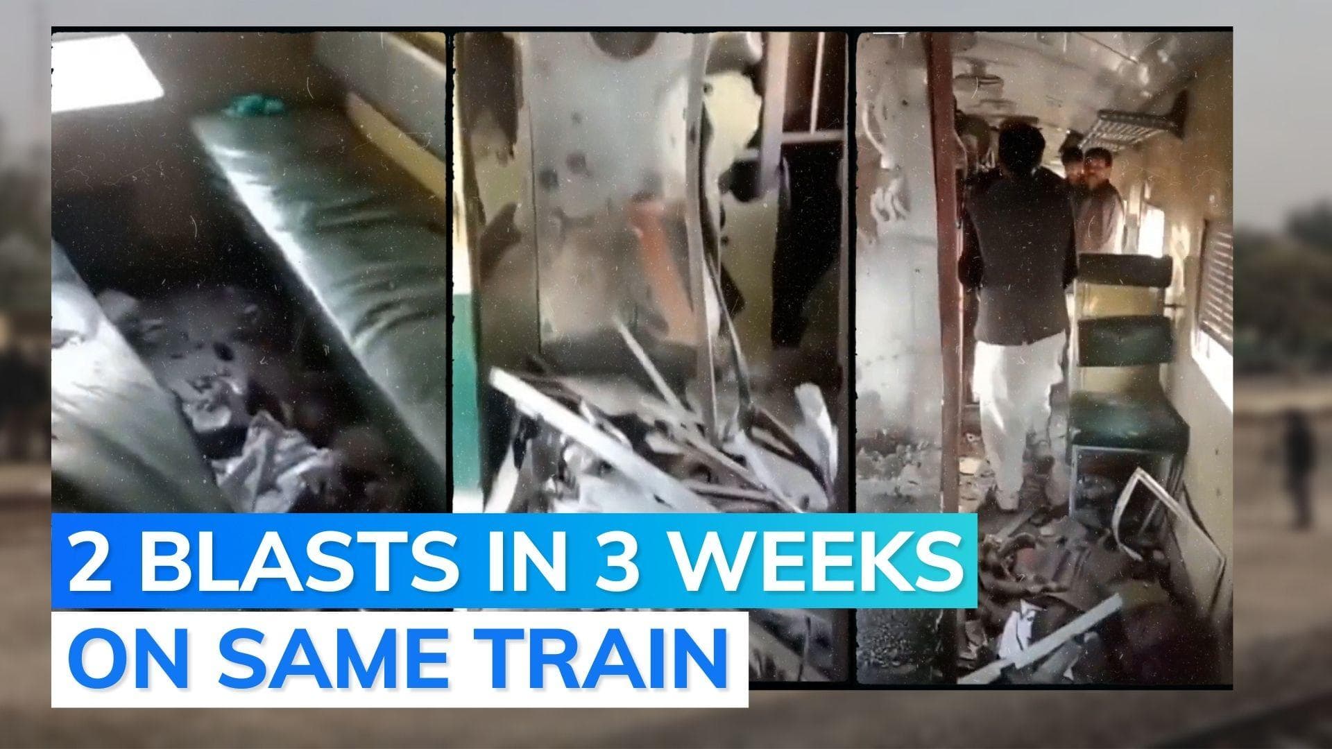 Pakistan: blast on passenger train; at least 2 killed on Peshawar-Quetta Jaffer Express, say reports