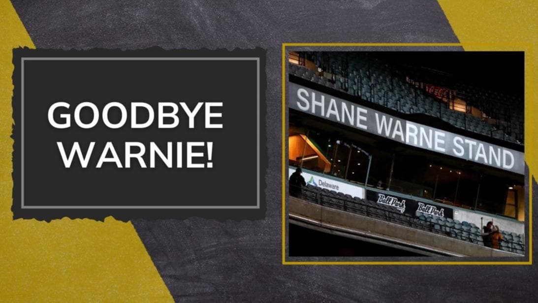 'Goodbye Warnie': Australians give emotional tribute to Shane Warne at Melbourne Cricket Ground