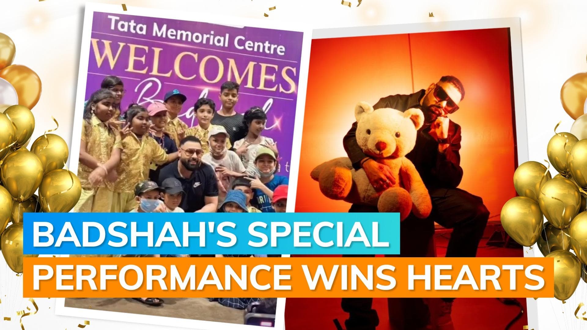 Rapper Badshah brings cheer to 200 children ailing with cancer