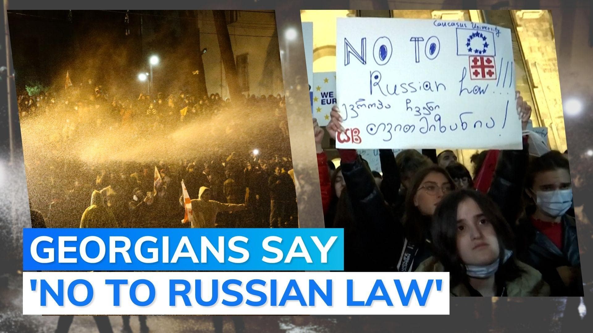 Georgia govt's u-turn on controversial media funding bill following massive demonstrations