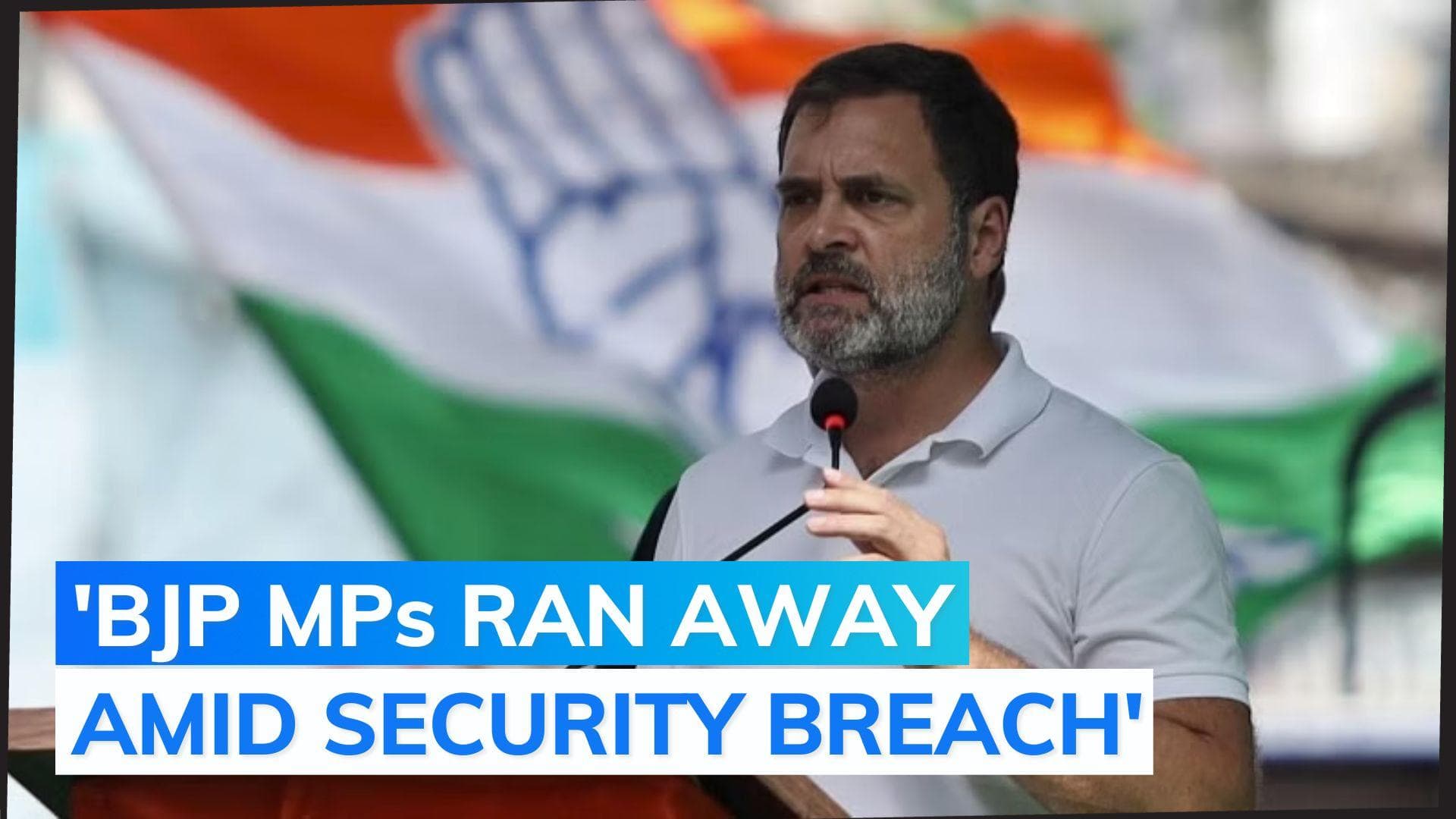 Unemployment the reason behind Parliament security breach: Rahul Gandhi