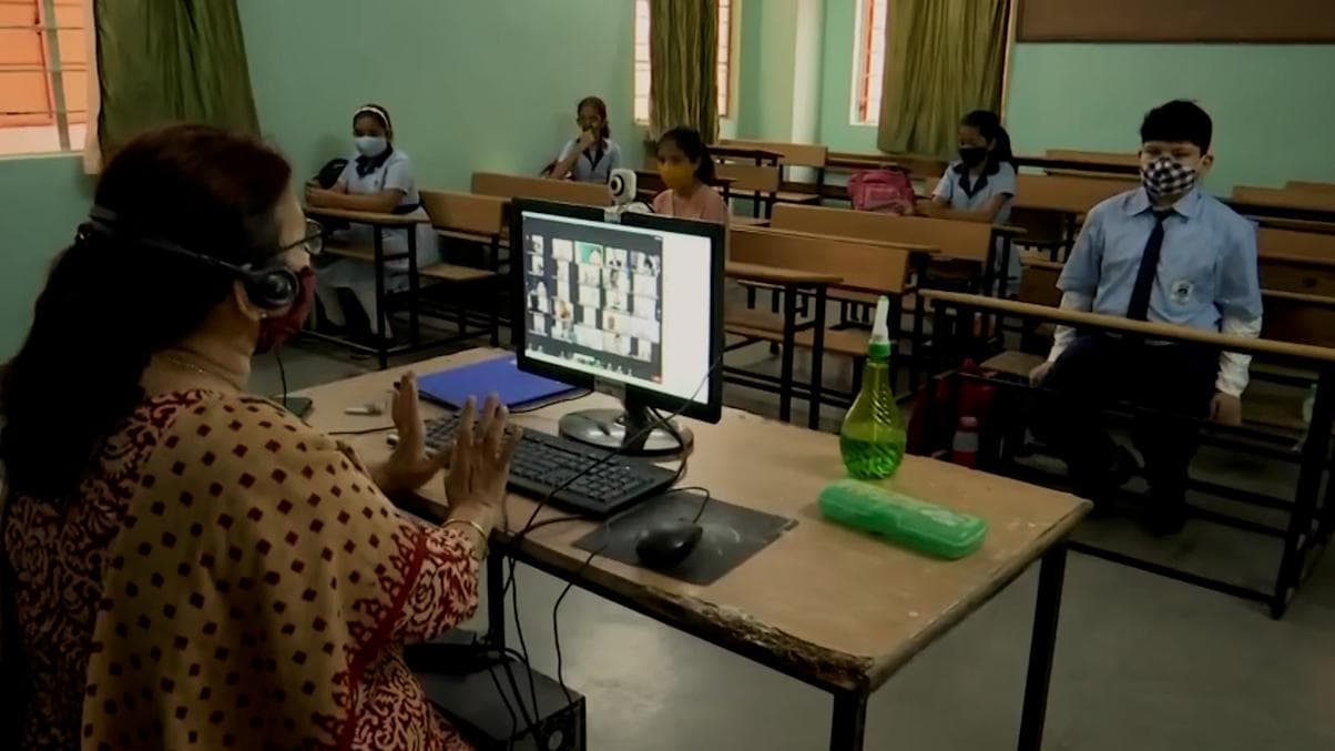 School attendance in India may drop by 14% due to Omicron: survey