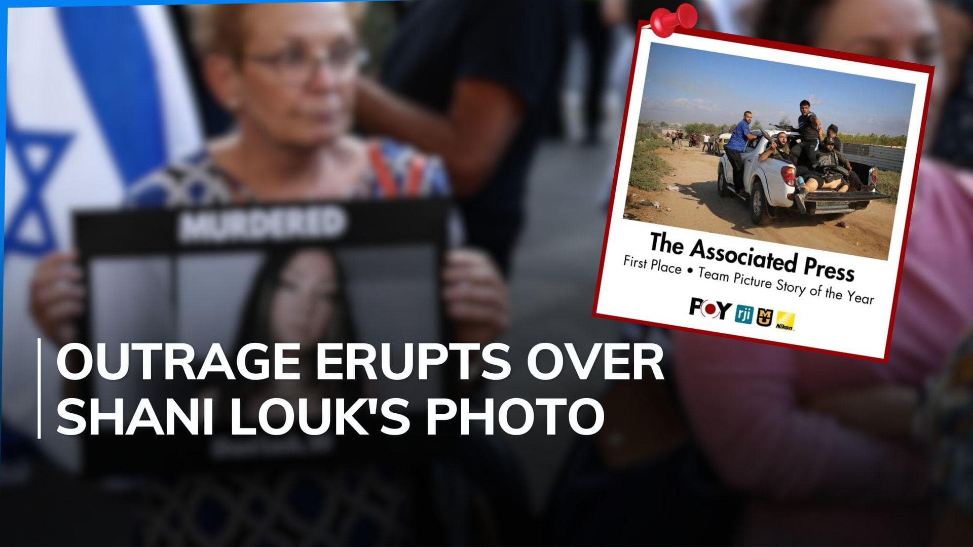 Photo of Israeli woman paraded naked by Hamas wins award, sparks outrage