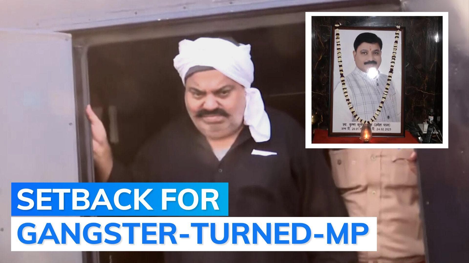 Gangster Atiq Ahmed convicted in 2006 kidnapping, given life imprisonment