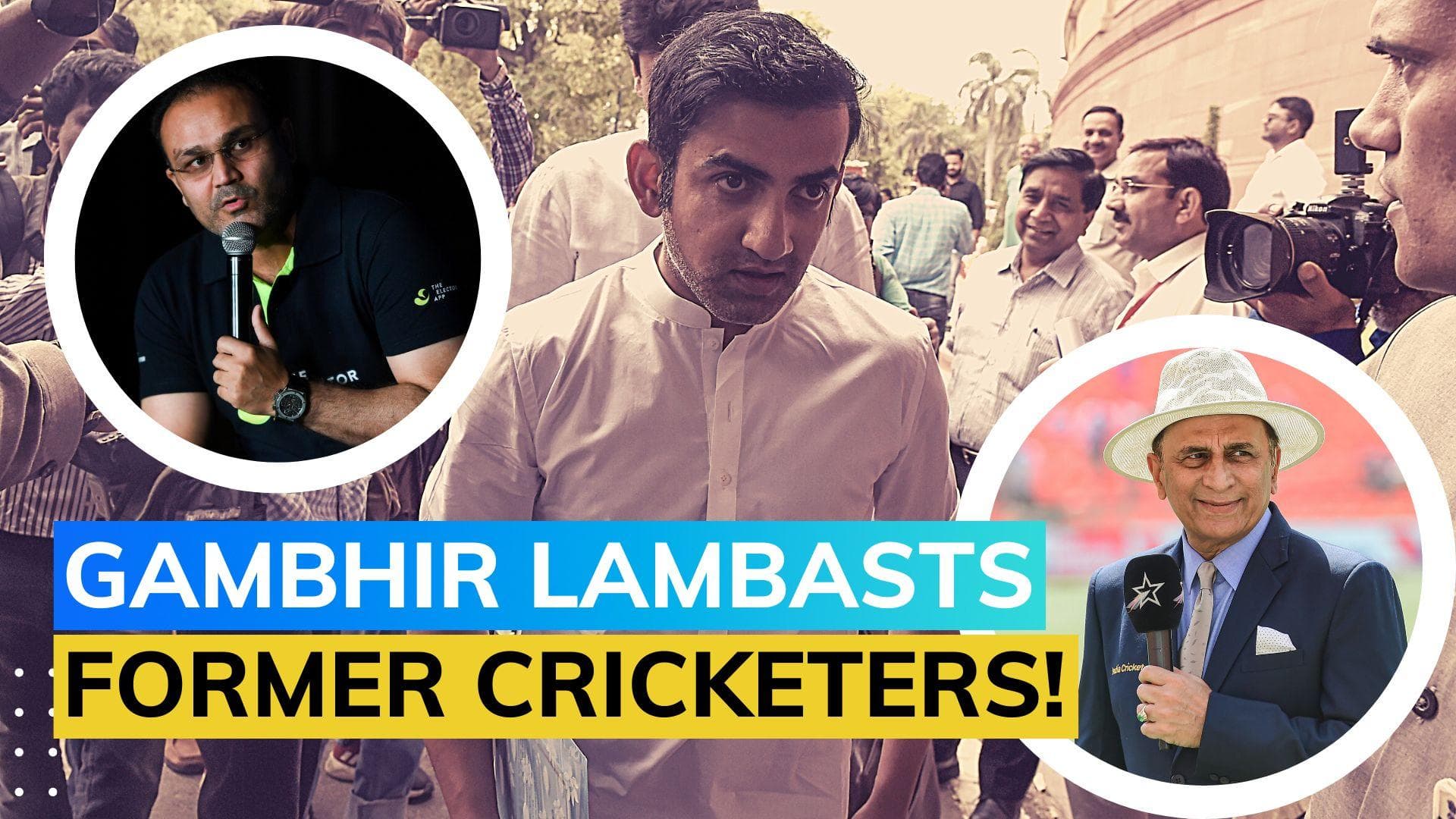 Gautam Gambhir slams former cricketers endorsing pan-masala, calls it 'disgusting' 