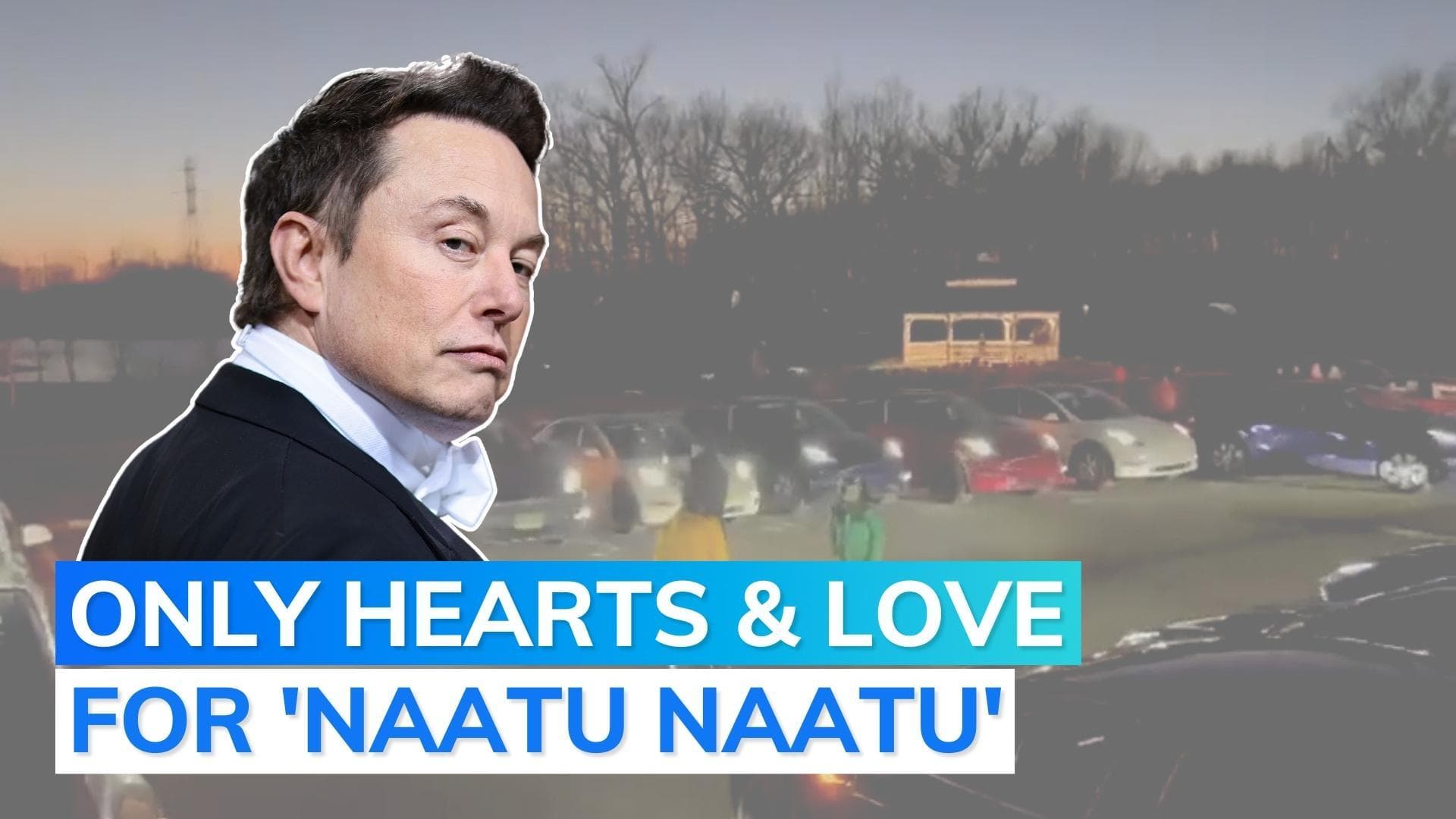 Watch: Elon Musk reacts to Tesla's illuminating tribute to 'Naatu Naatu'