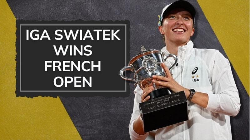 Iga Swiatek wins 2022 French Open women's singles