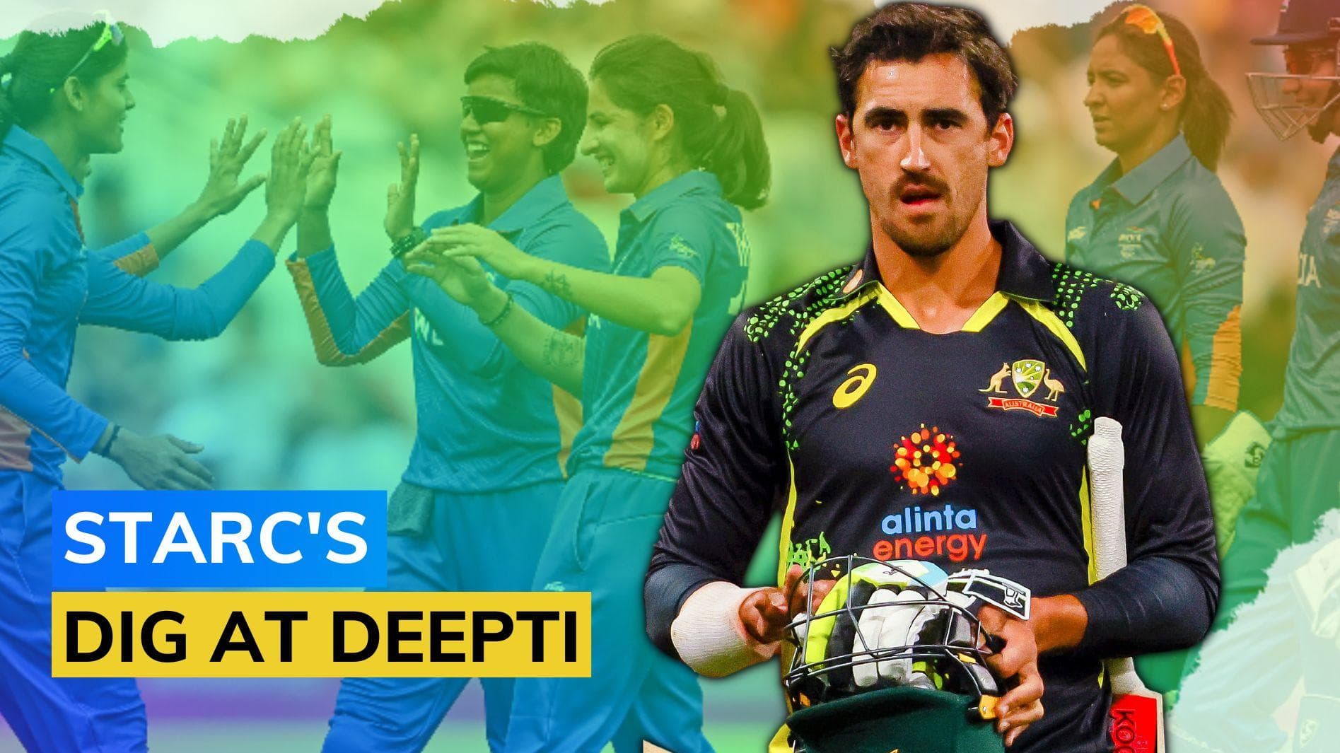Mitchell Starc slammed for 'I'm not Deepti' remark while not running out the non striker