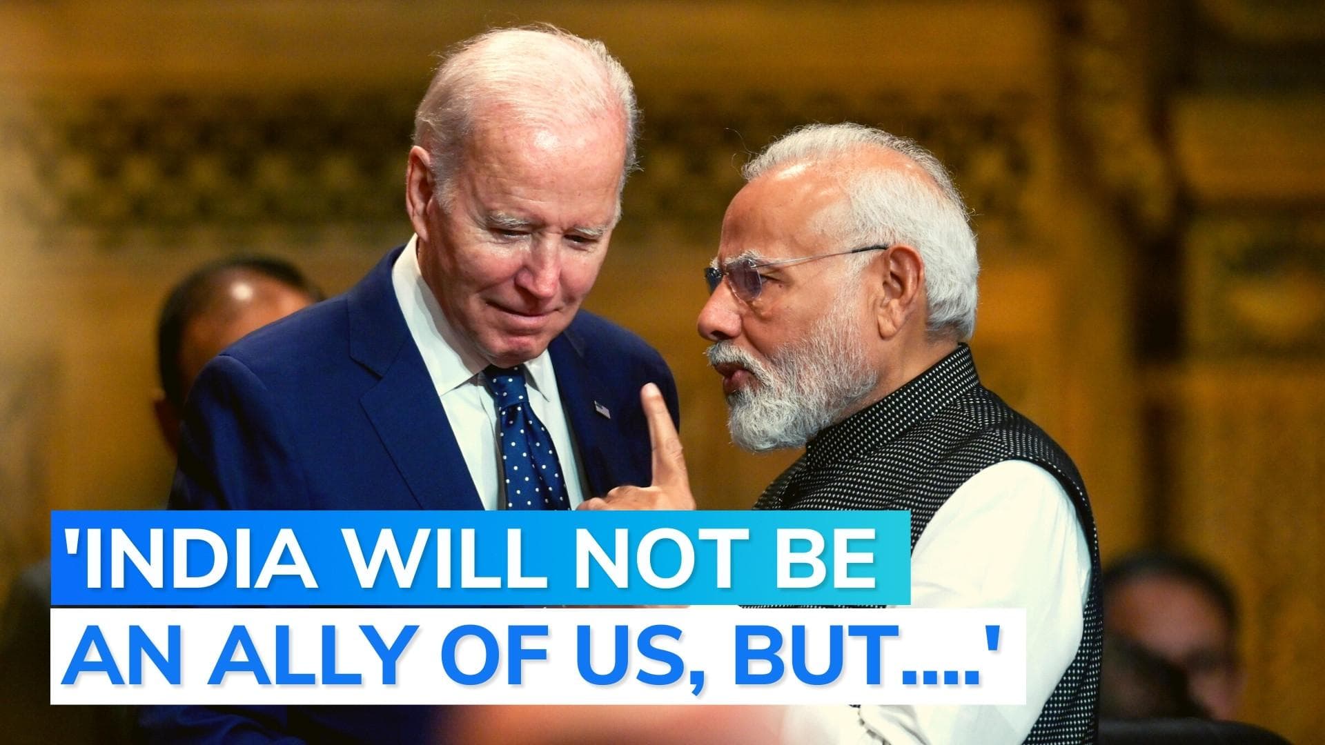 What White House official has said on ties with India