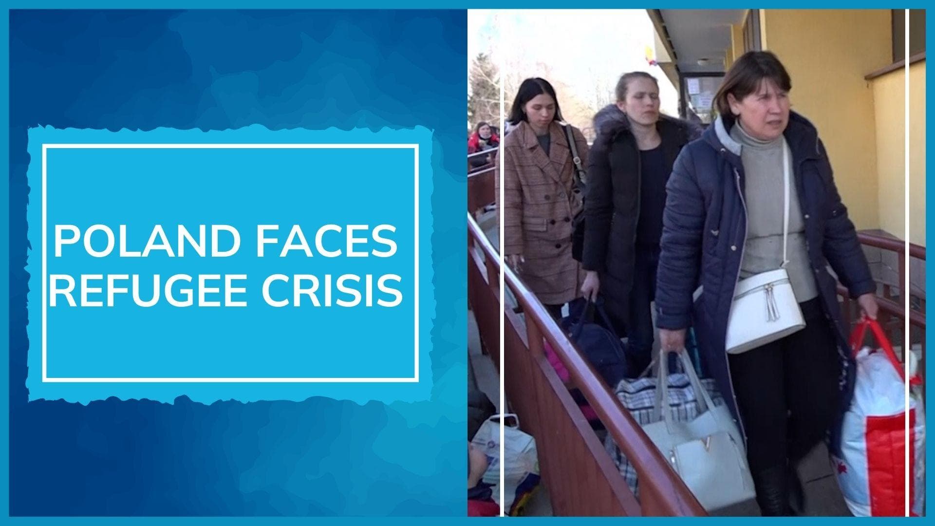 'Can't accept any more refugees': Warsaw mayor as more Ukrainians head to Poland