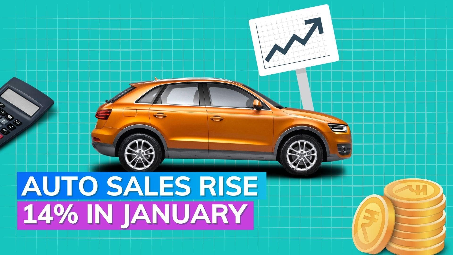 Auto sales rise 14% in January; robust registrations across passenger vehicles