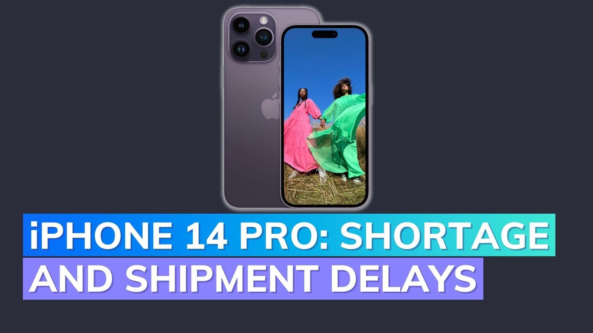 Apple likely running short of 6 million iPhone 14 Pro models