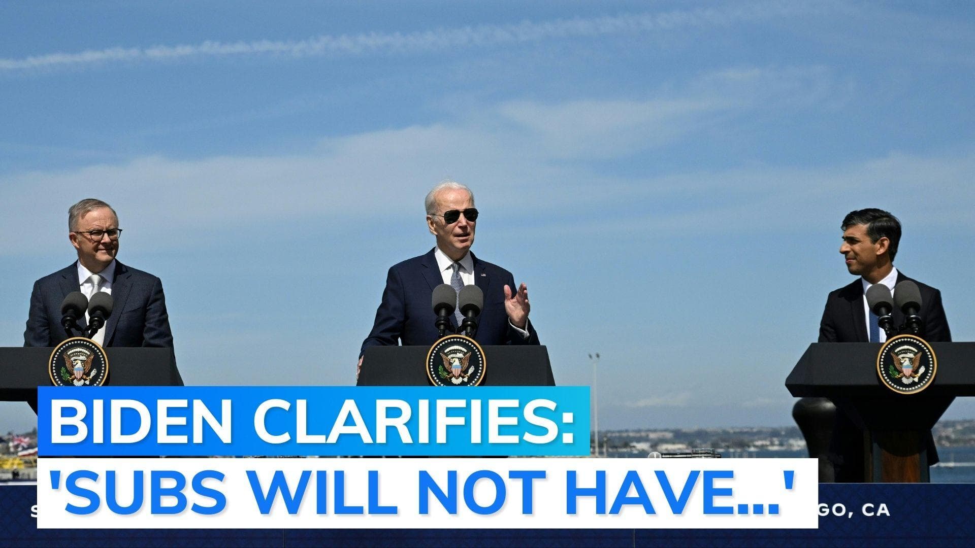 Major nuclear-powered submarine deal announced by USA, Australia, UK