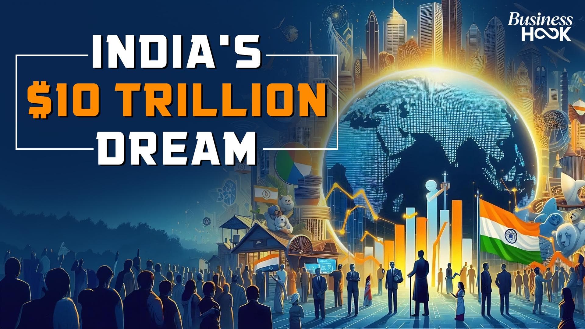 India's Economic Leap: 3rd Largest Economy With $10 Trillion GDP  By 2032