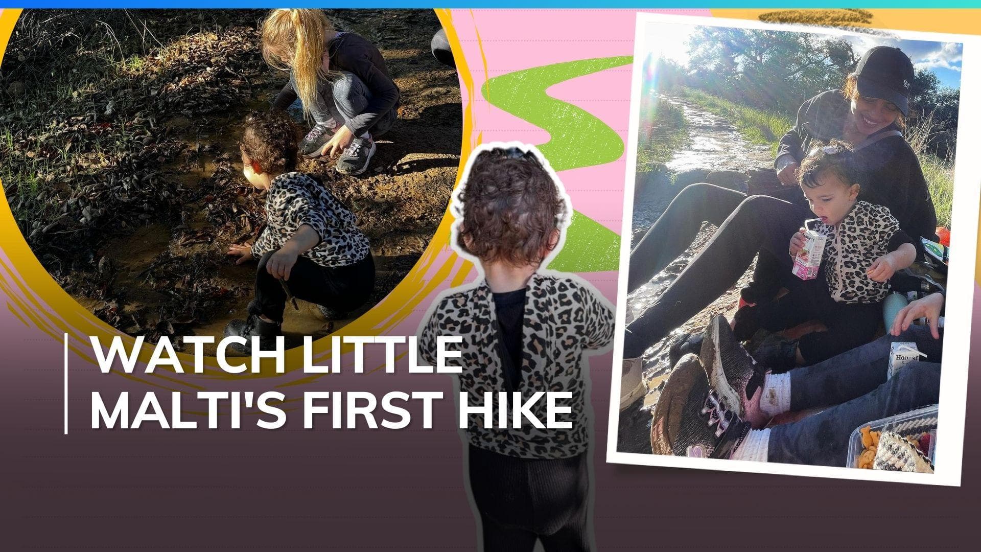 Priyanka Chopra’s daughter Malti Marie goes on her first hike; hear her voice for the first time 