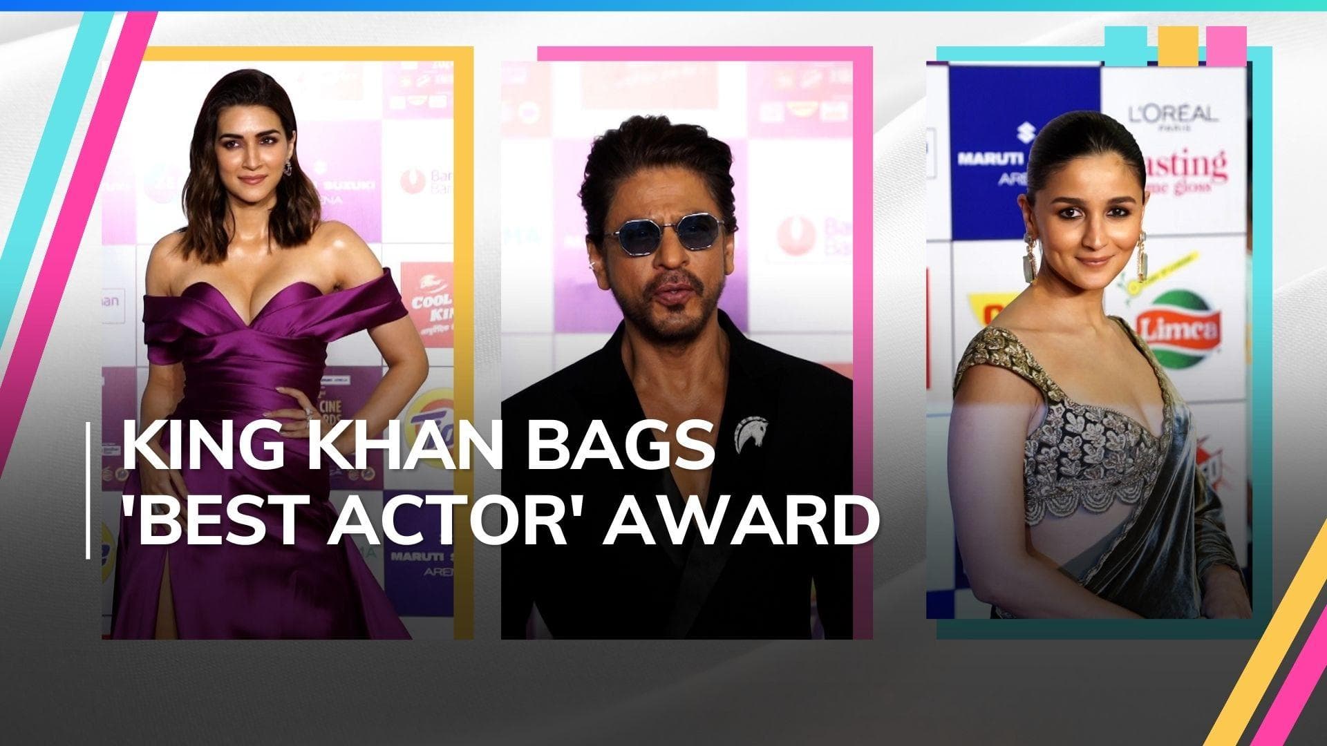 Zee Cine Awards 2024: Shah Rukh Khan steals the show; watch the glimpses from star-studded ceremony 