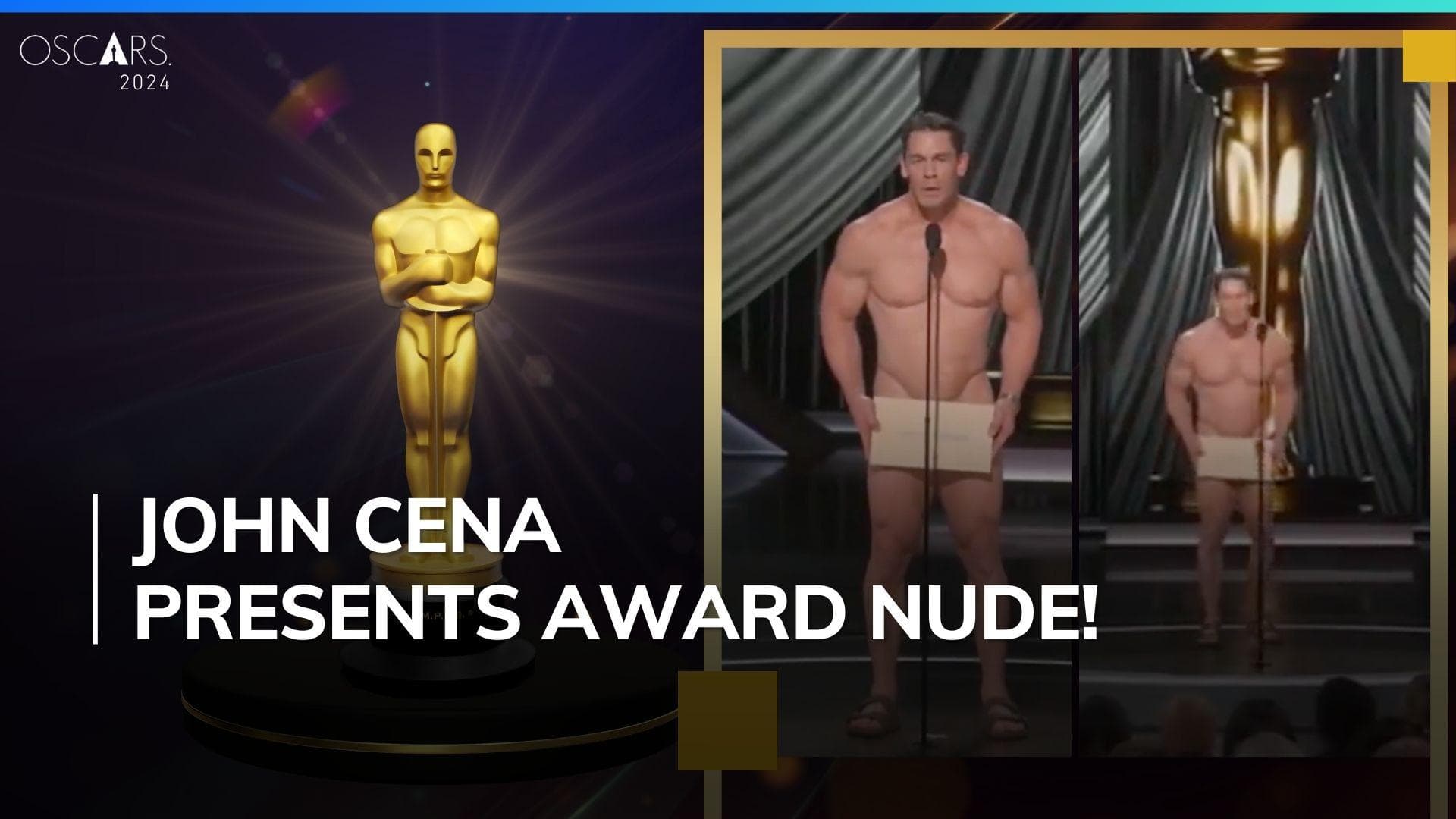 Oscars 2024: John Cena goes nude on stage, leaves audience stunned with his act