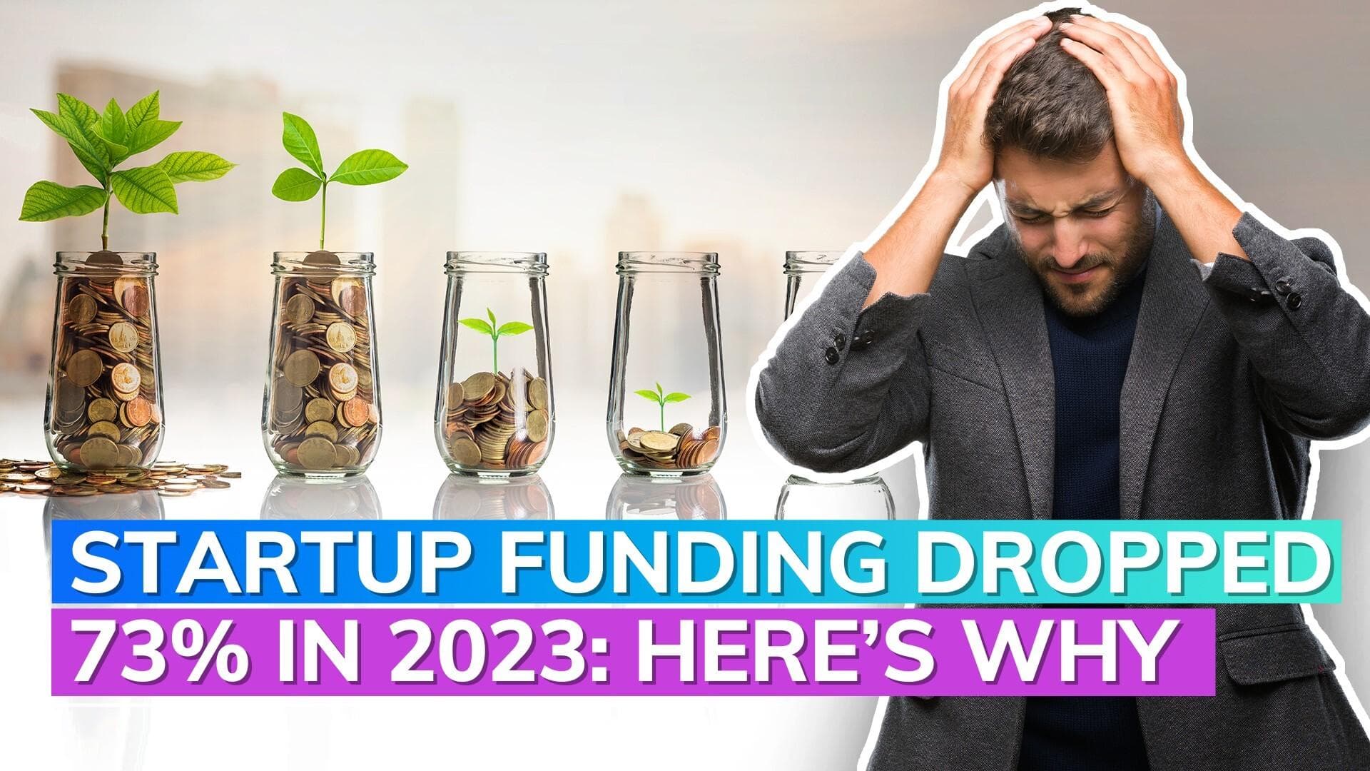 Year ender 2023: Indian startup funding plummets by 73%, Here's why