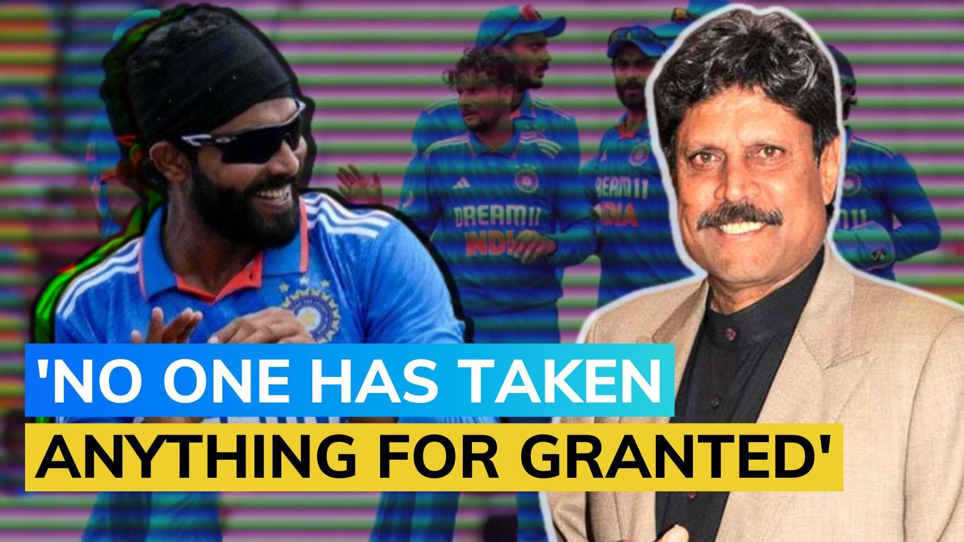 Ravindra Jadeja responds to Kapil Dev's 'arrogance' remark on Team India | IND vs WI