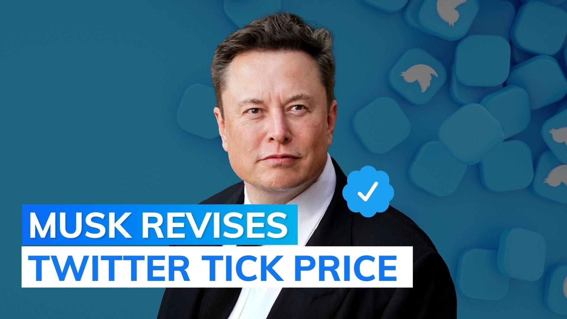 Musk announces monthly charge for verified Twitter accounts
