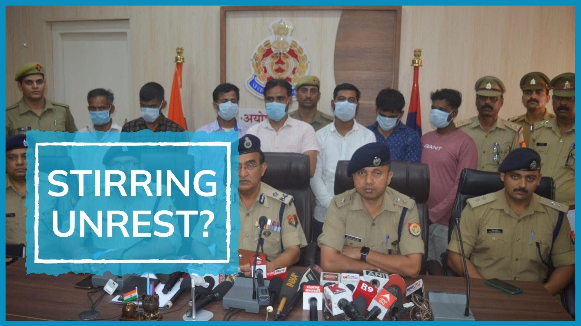 Seven arrested for allegedly throwing pork, objectional items at Ayodhya mosques