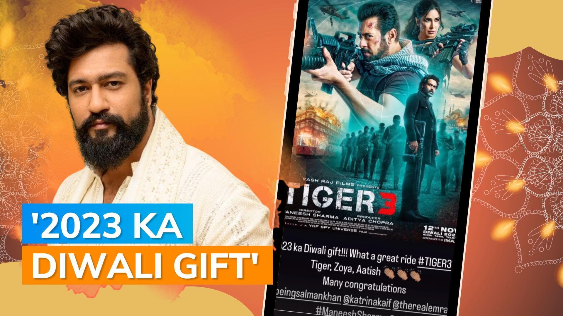 'Tiger 3': Vicky Kaushal calls Salman Khan-Katrina Kaif a 'great ride'