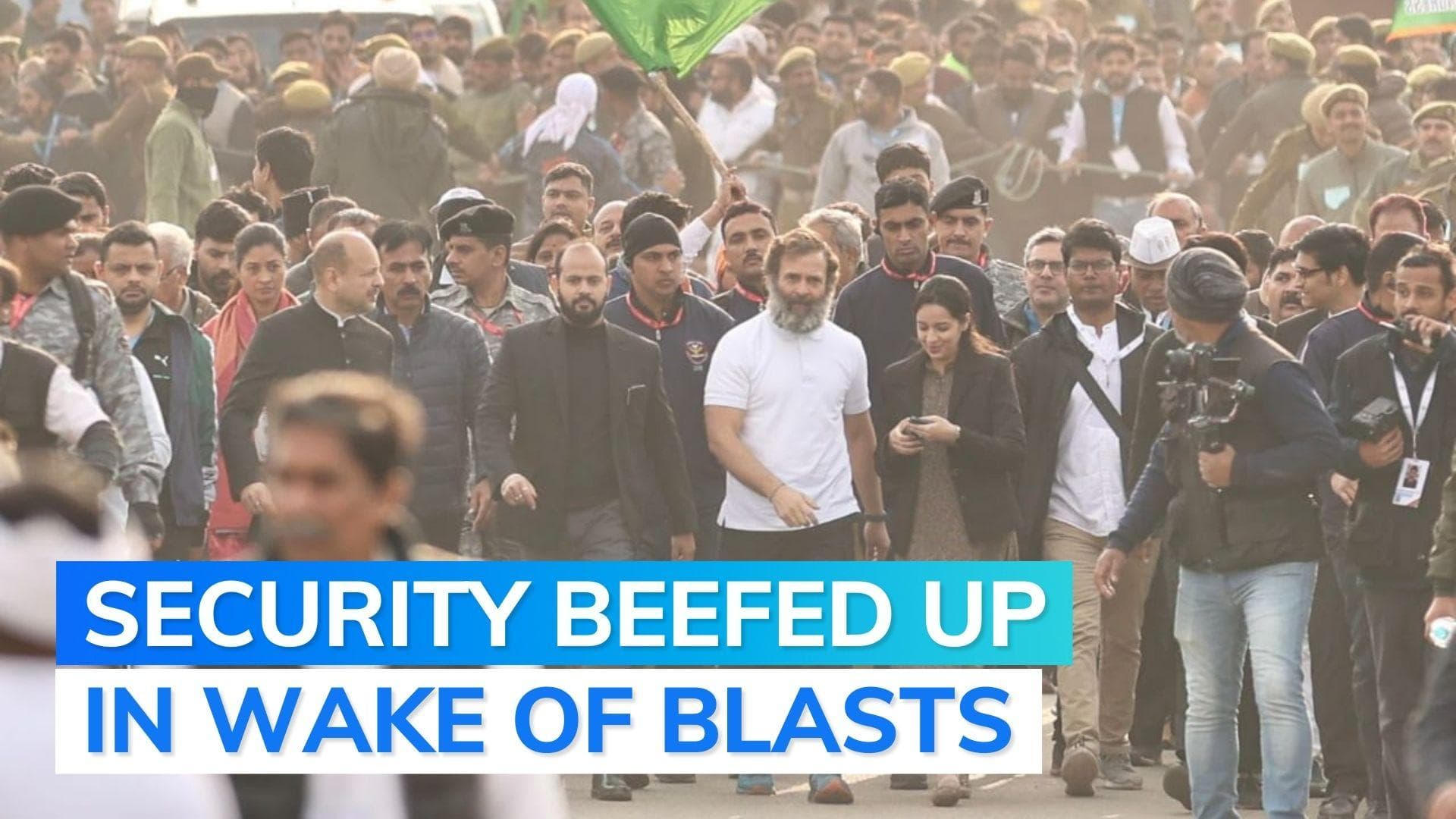 Congress' Bharat Jodo Yatra resumes amid tight security in J-K’s Kathua