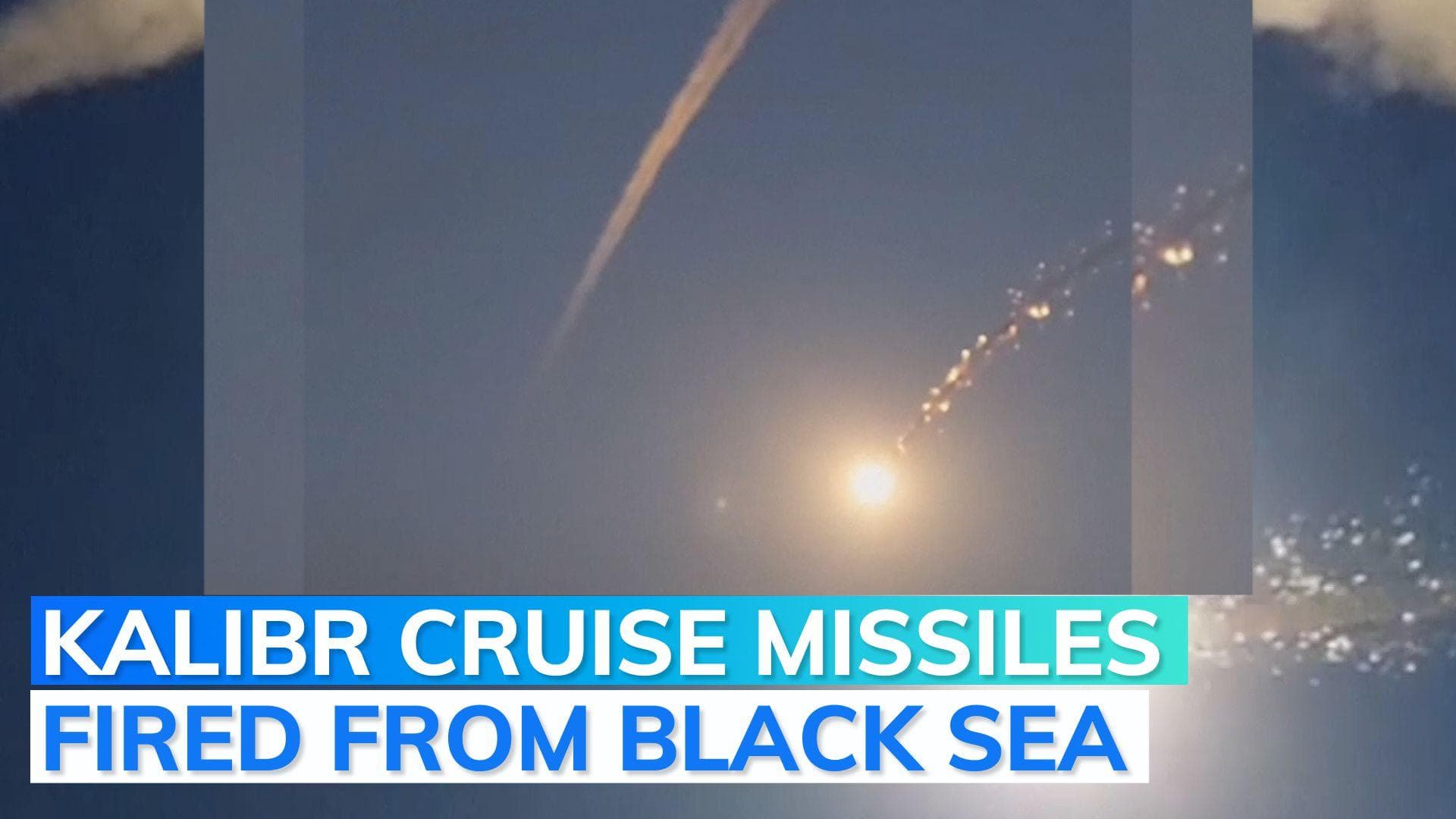  Russia's Kalibr cruise missiles hit buildings in Ukraine, 22 dead