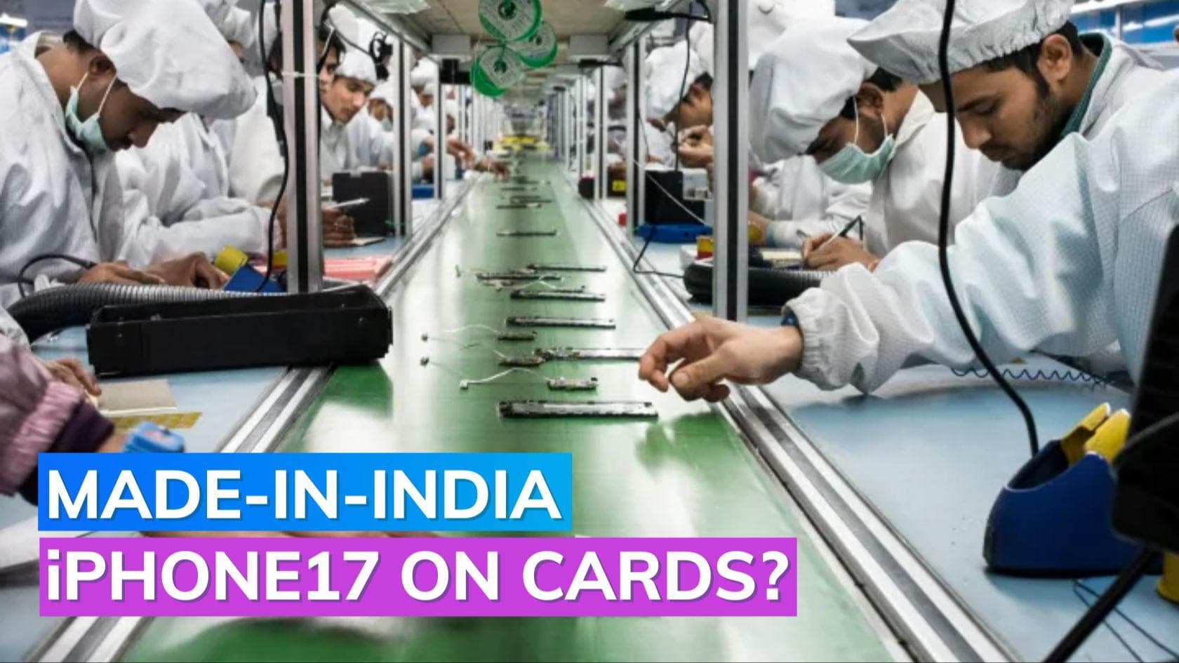 Apple's iPhone 17 may be developed in India: Report