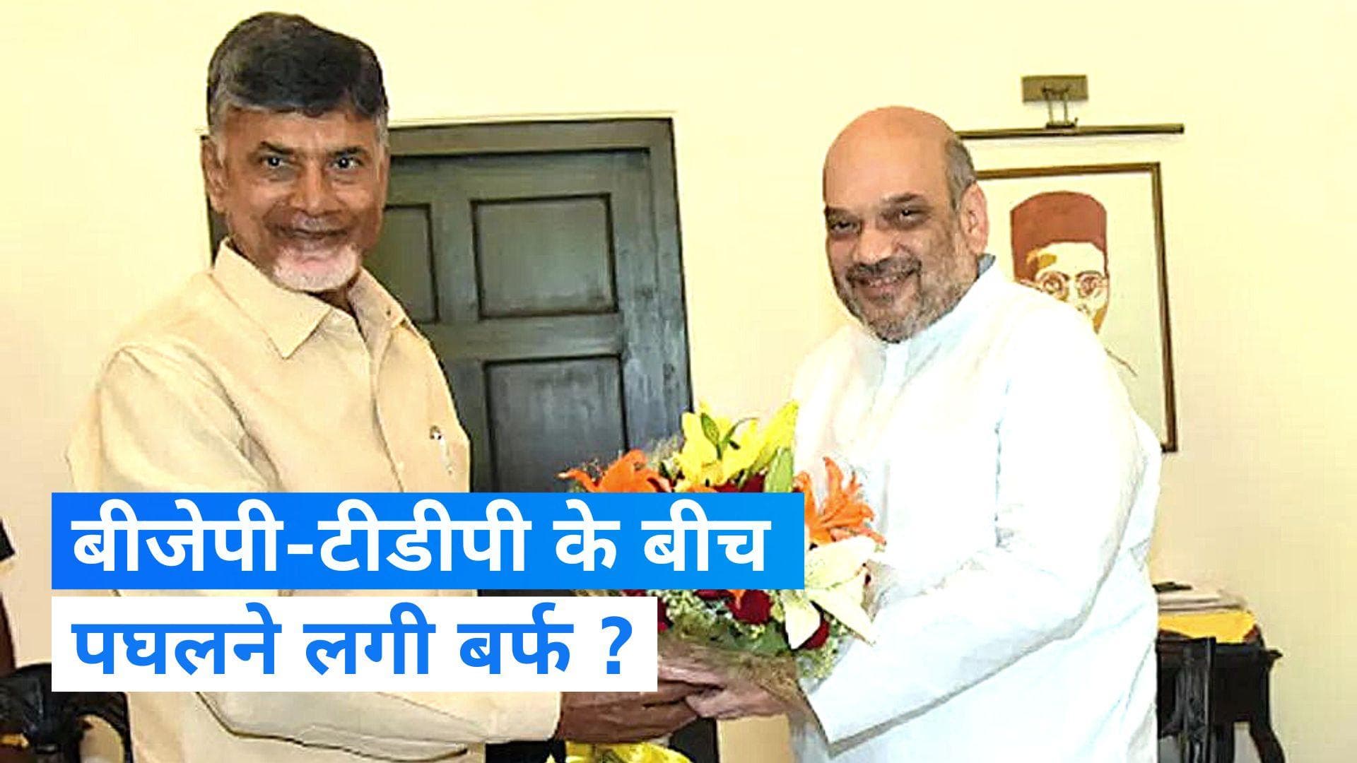 Andhra Pradesh politics: पिघलने वाली है BJP और TDP  के बीच जमी बर्फ, अमित शाह से मुलाकात ने बढ़ाई चर्चा