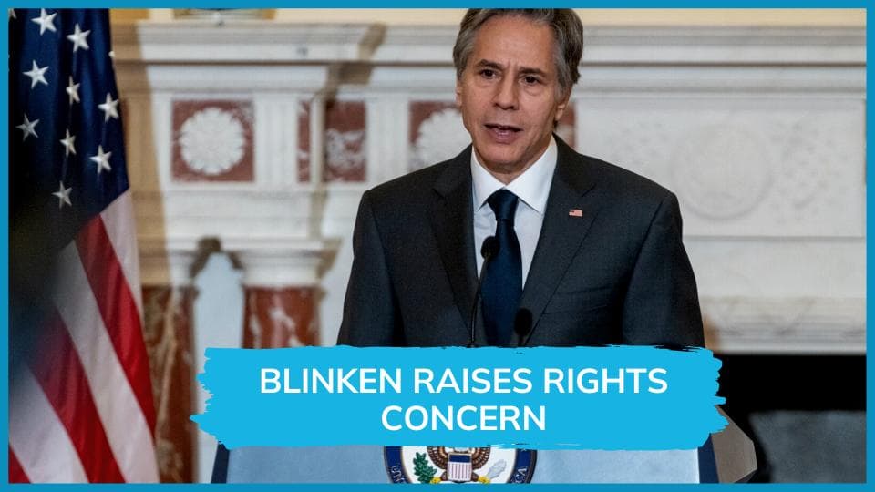 Tony Blinken: we've seen rising attacks on people, places of worship in India