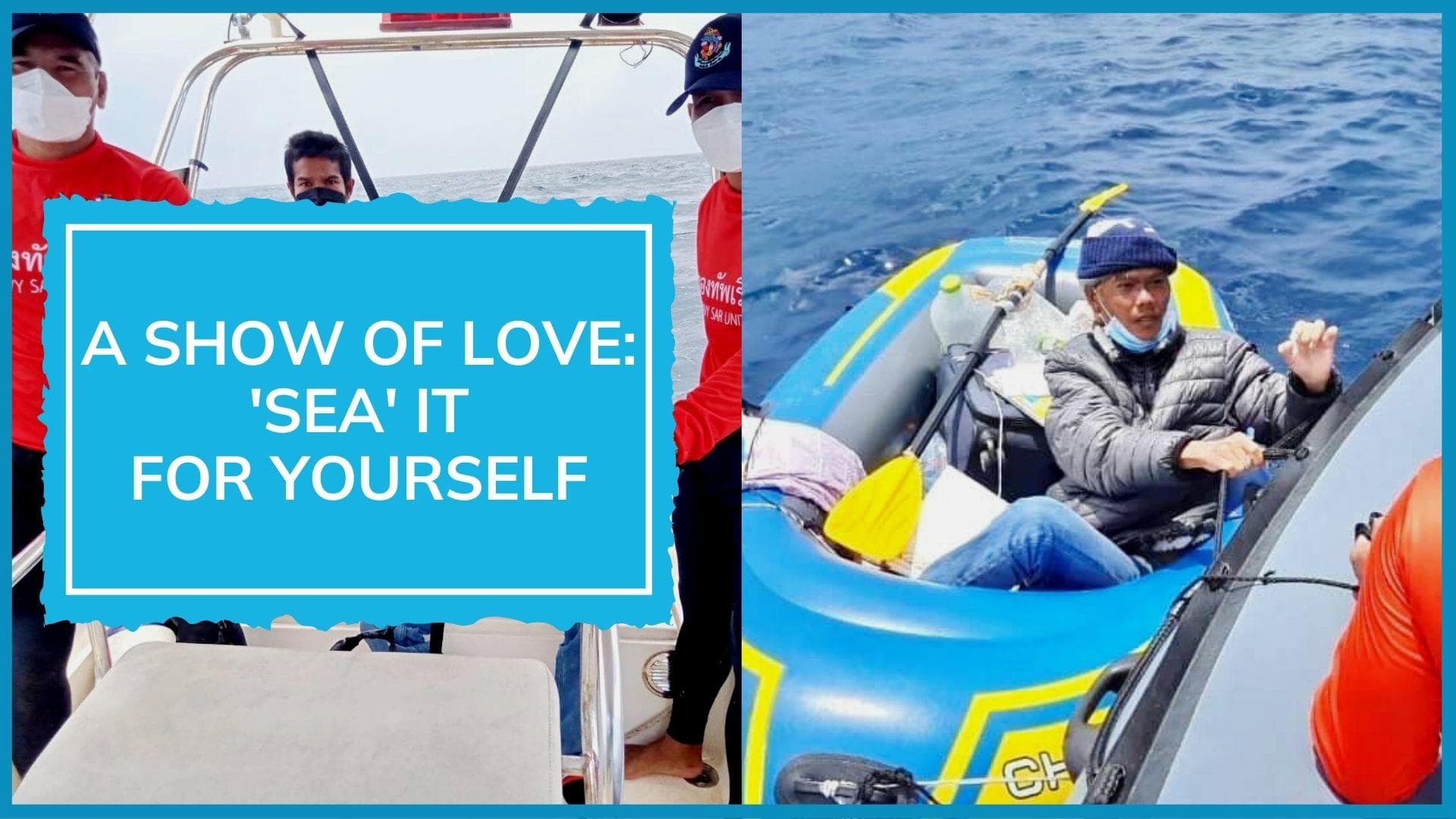 To meet wife, man tries to row small boat from Thailand to India; rescued after 18 days