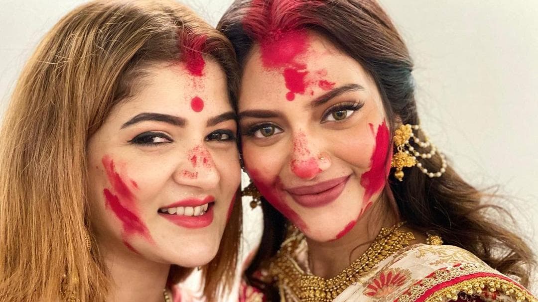 Nusrat Jahan, Srabanti Chatterjee: 'তৃণমূল হোক বা বিজেপি, শ্রাবন্তীর পাশে আছি', জানালেন নুসরত