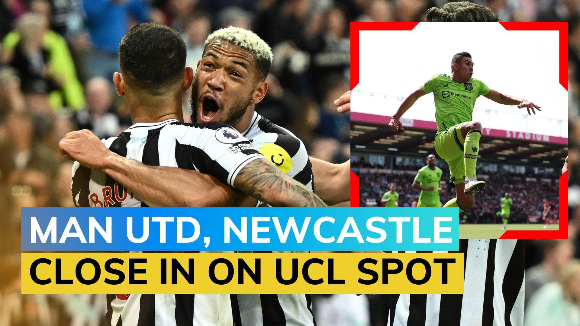 Premier League: Man Utd, Newcastle on brink of sealing top four after Liverpool draw