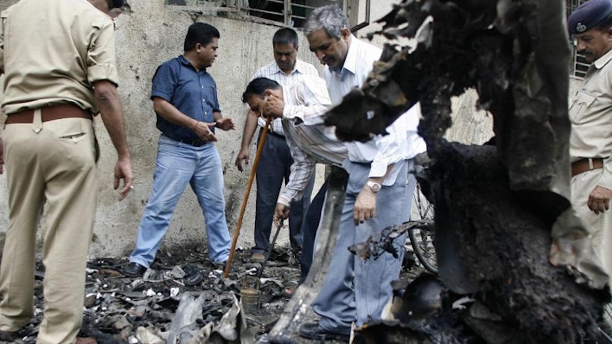 Gujarat BJP's cartoon on Ahmedabad blasts verdict sparks row, twitter removes it