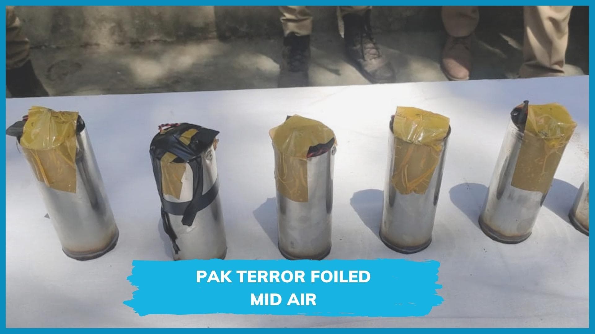 Pakistani drone carrying sticky bombs shot down in Jammu: threat to Amarnath Yatra averted?