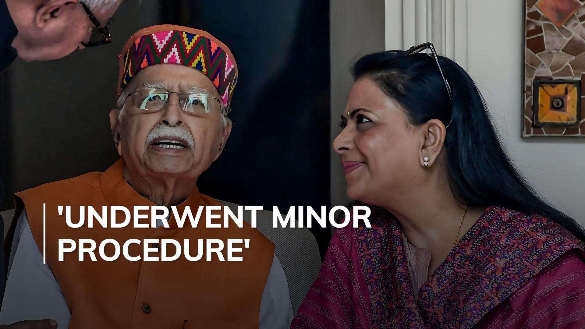 L K Advani discharged from AIIMS