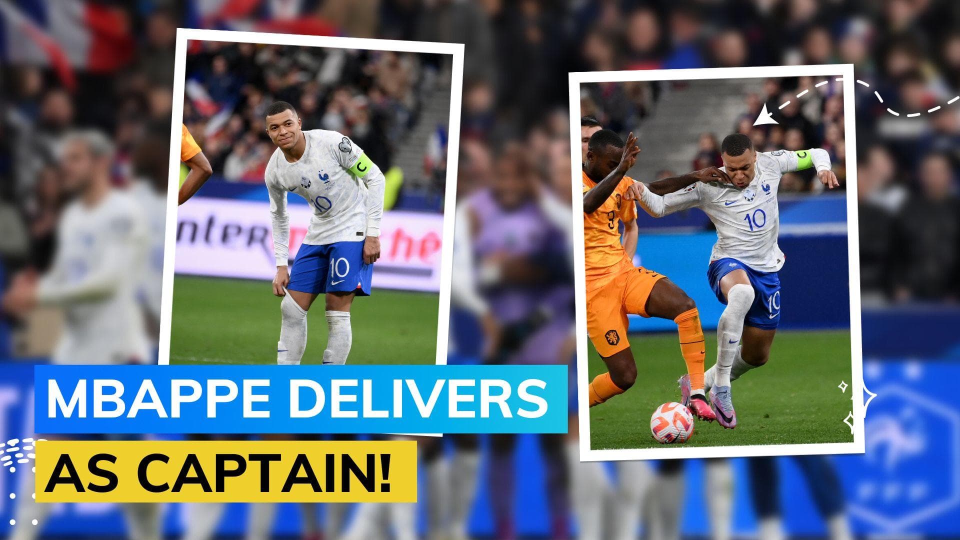 Euro Cup 2024 Qualifiers: Kylian Mbappe's brace help France trounce Netherlands 4-0