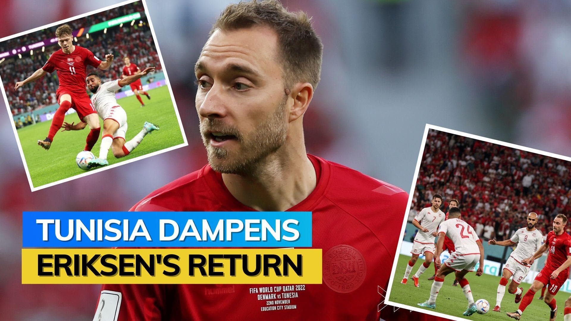 FIFA World Cup 2022 DEN vs TUN: Tunisia hold Denmark to a goalless draw in Group D opener