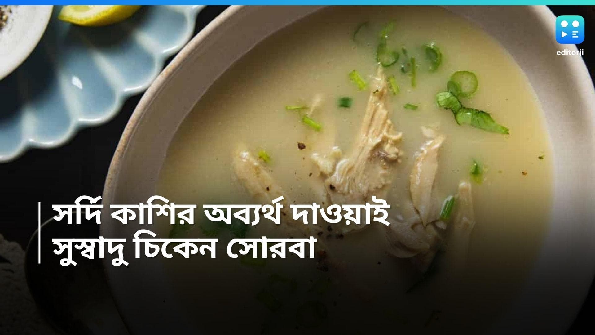 Chicken Shorba Recipe : জ্বর সর্দি মুখে স্বাদ ফেরাবে চিকেন সোরবা, রইল রেসিপি 