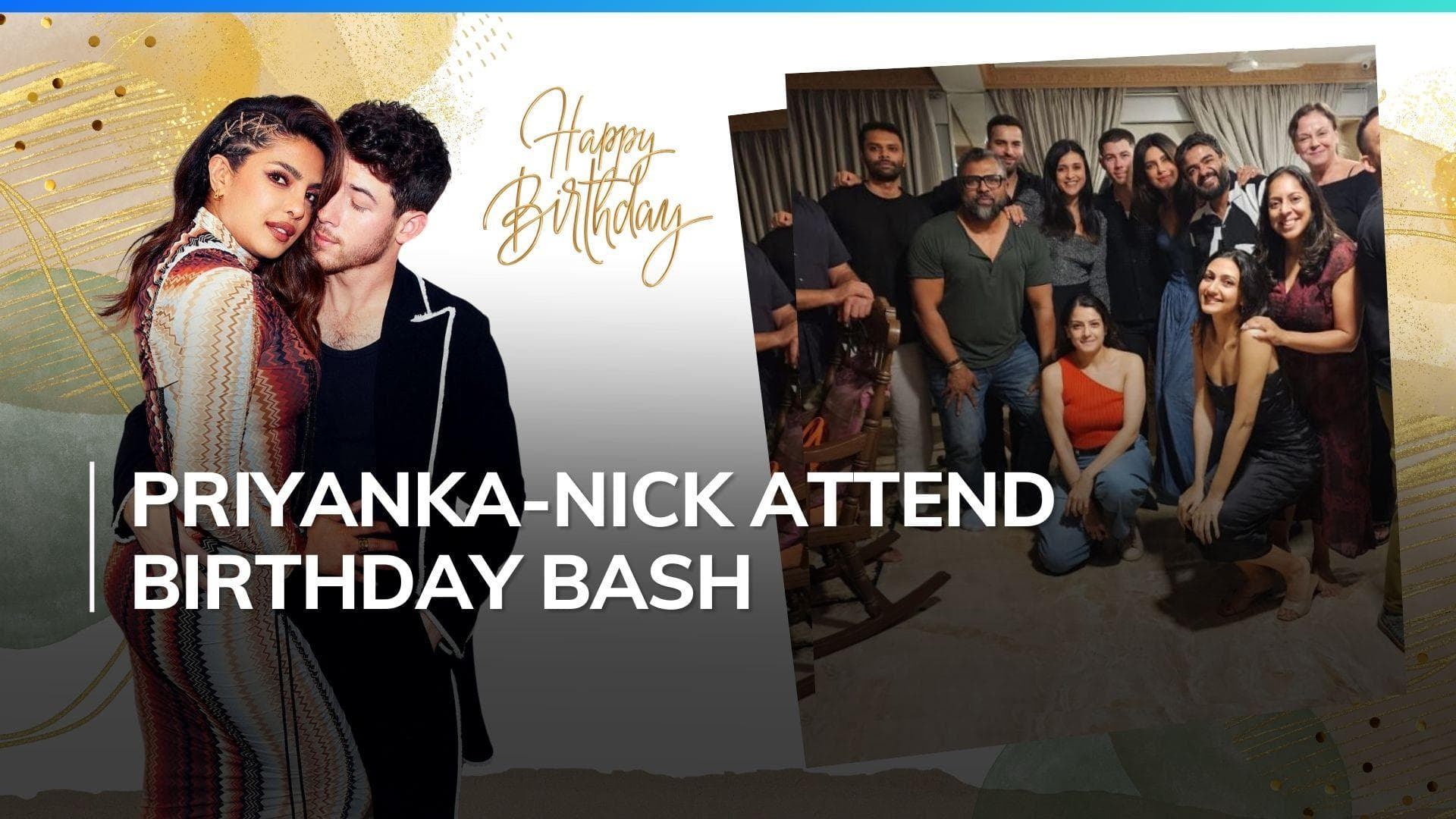Priyanka Chopra celebrates brother Sidharth Chopra’s birthday with Nick Jonas, Mannara and others 