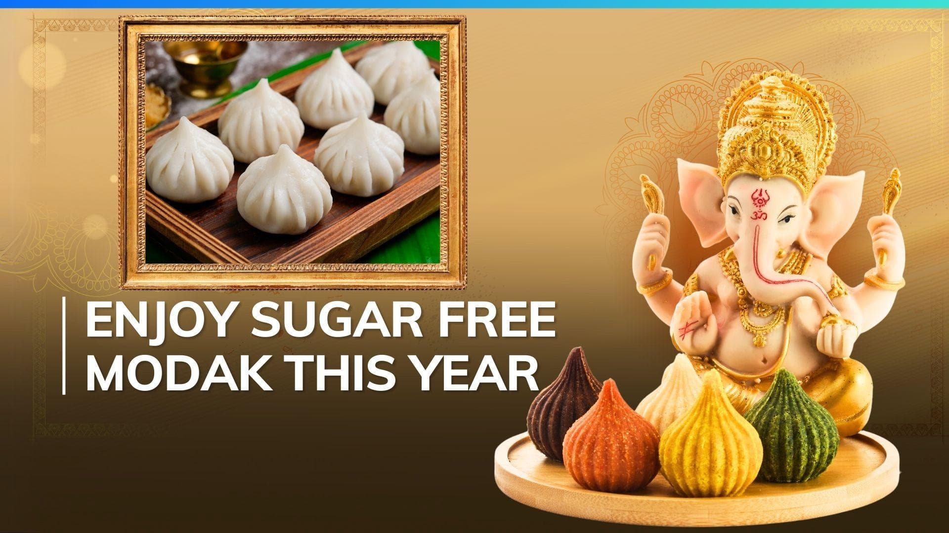 Make sugar-free Modaks this Ganesh Chaturthi, try this recipe by Chef Pankaj Bhadouria