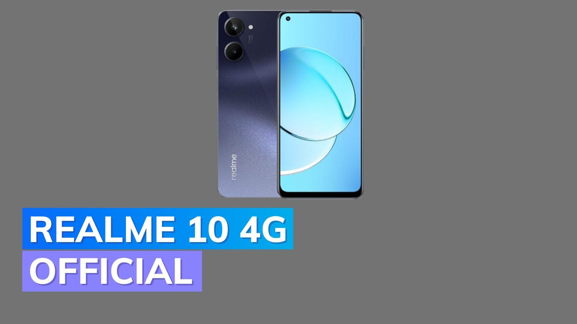 Realme 10 4G launched with Helio G99 chipset