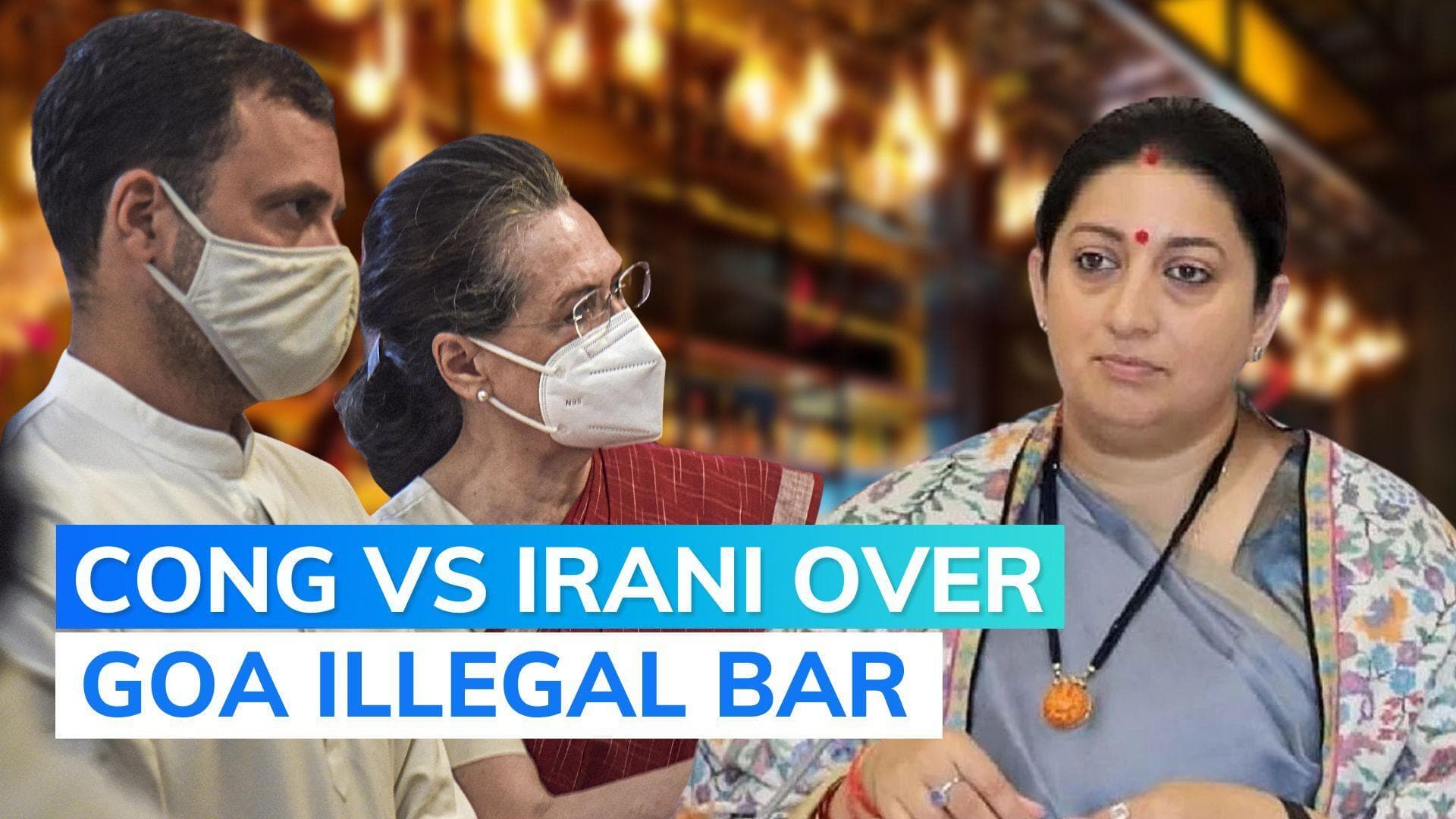 'Daughter targeted because I spoke against Gandhis': Smriti Irani on Goa bar row