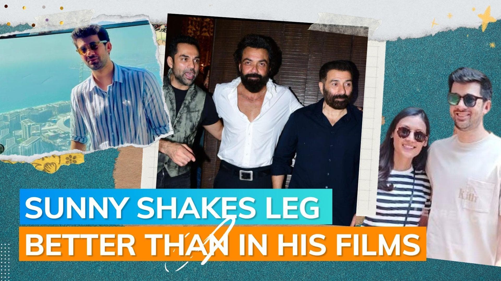 Sunny Deol shows off his dance moves at Karan Deol’s pre-wedding celebration | Watch